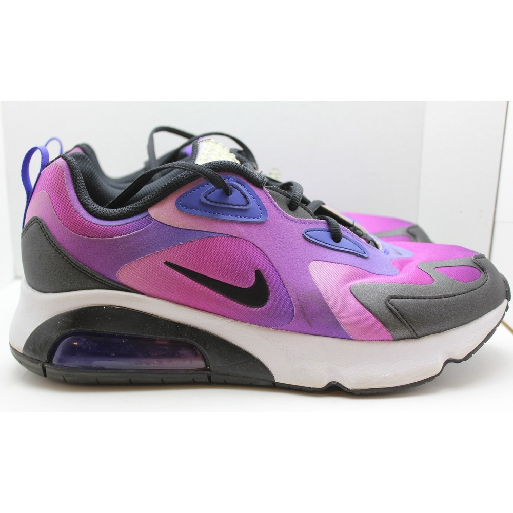 Nike Air‎ Max 200 women's 11 Voltage Purple Black CK2596-400 Running Shoes